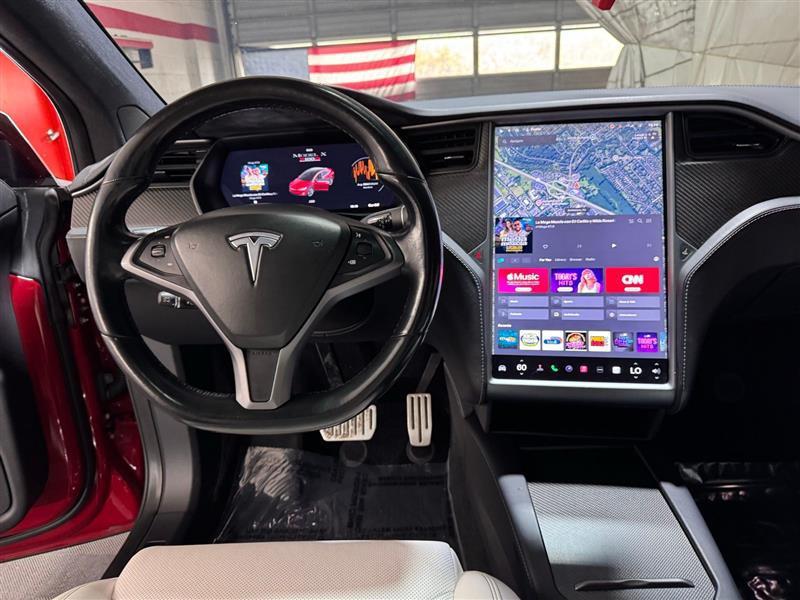 used 2018 Tesla Model X car, priced at $27,333