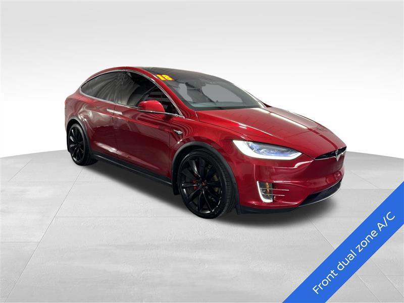 used 2018 Tesla Model X car, priced at $27,333