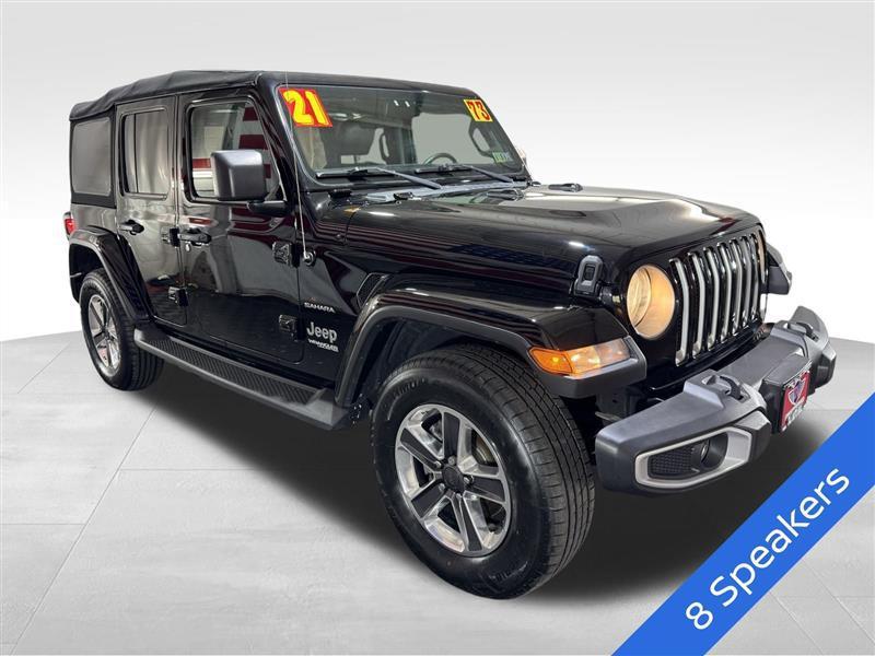 used 2021 Jeep Wrangler Unlimited car, priced at $24,777