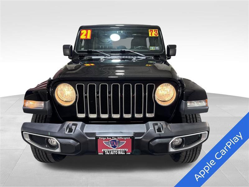 used 2021 Jeep Wrangler Unlimited car, priced at $24,777