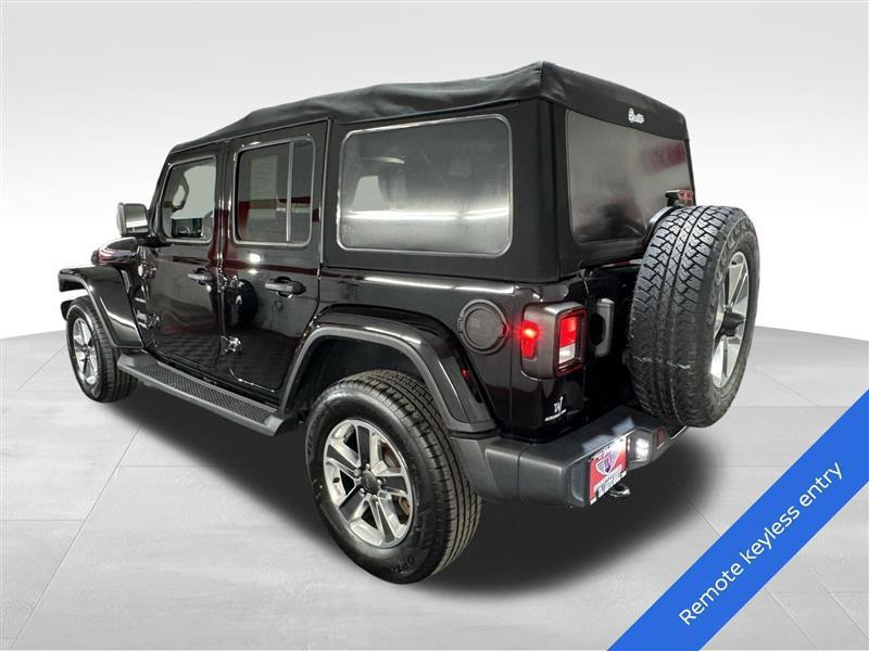 used 2021 Jeep Wrangler Unlimited car, priced at $24,777