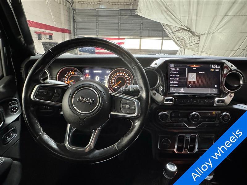 used 2021 Jeep Wrangler Unlimited car, priced at $24,777