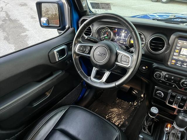 used 2022 Jeep Wrangler Unlimited 4xe car, priced at $36,950