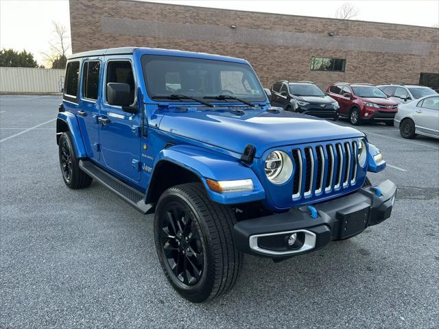 used 2022 Jeep Wrangler Unlimited 4xe car, priced at $36,950