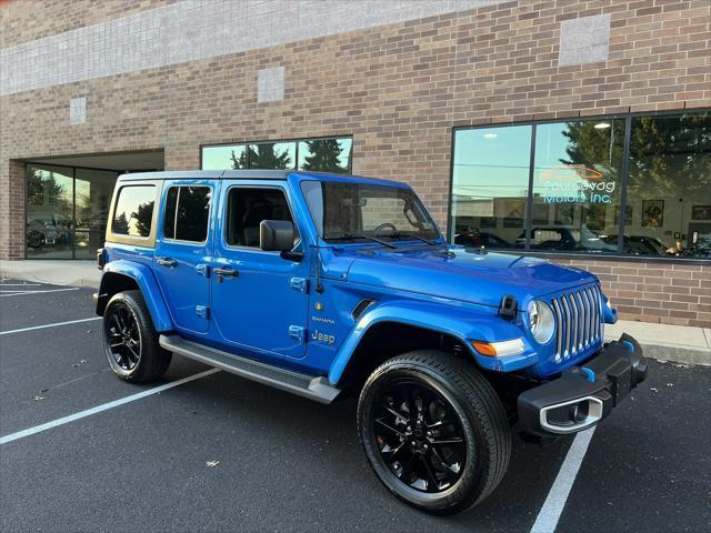 used 2022 Jeep Wrangler Unlimited 4xe car, priced at $36,950