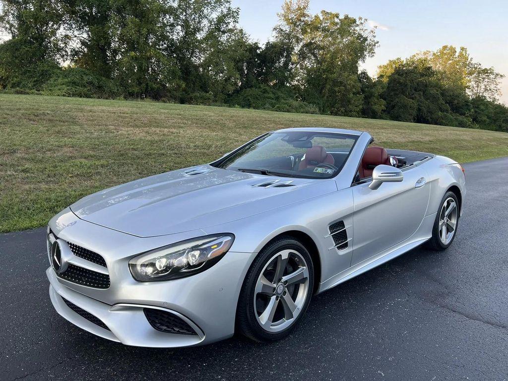 used 2017 Mercedes-Benz SL 450 car, priced at $46,950
