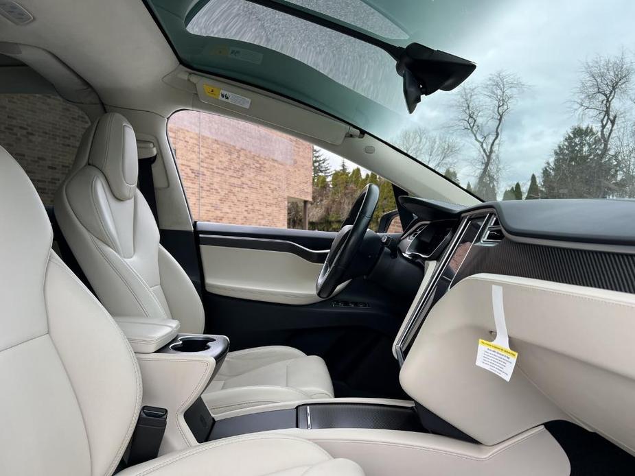 used 2018 Tesla Model X car, priced at $34,500