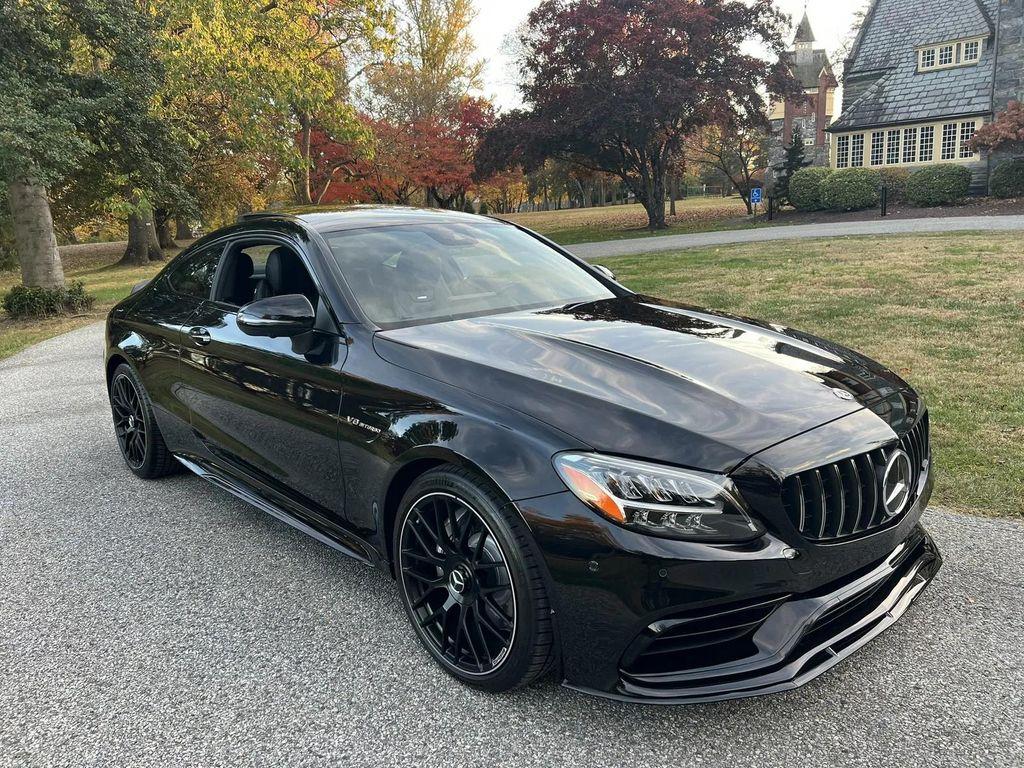 used 2021 Mercedes-Benz AMG C 63 car, priced at $64,950