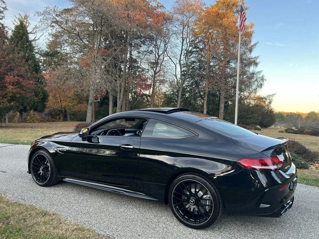 used 2021 Mercedes-Benz AMG C 63 car, priced at $64,950