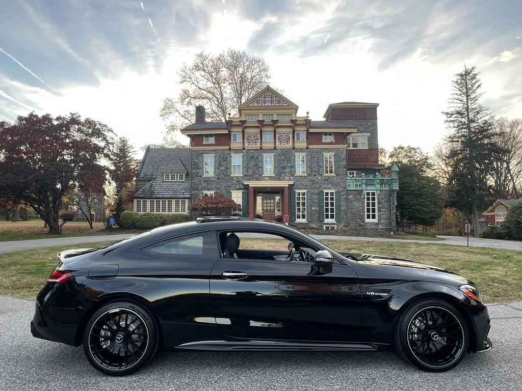 used 2021 Mercedes-Benz AMG C 63 car, priced at $64,950