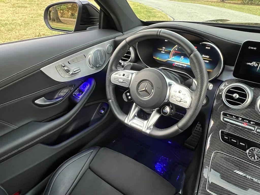 used 2021 Mercedes-Benz AMG C 63 car, priced at $64,950