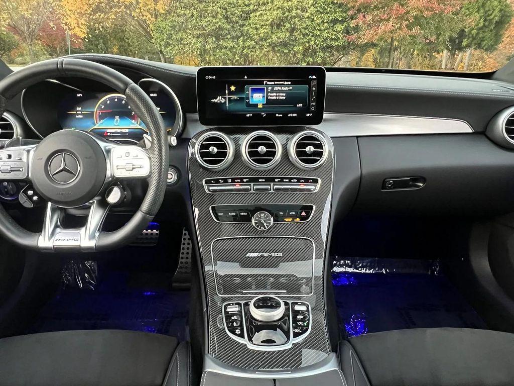 used 2021 Mercedes-Benz AMG C 63 car, priced at $64,950