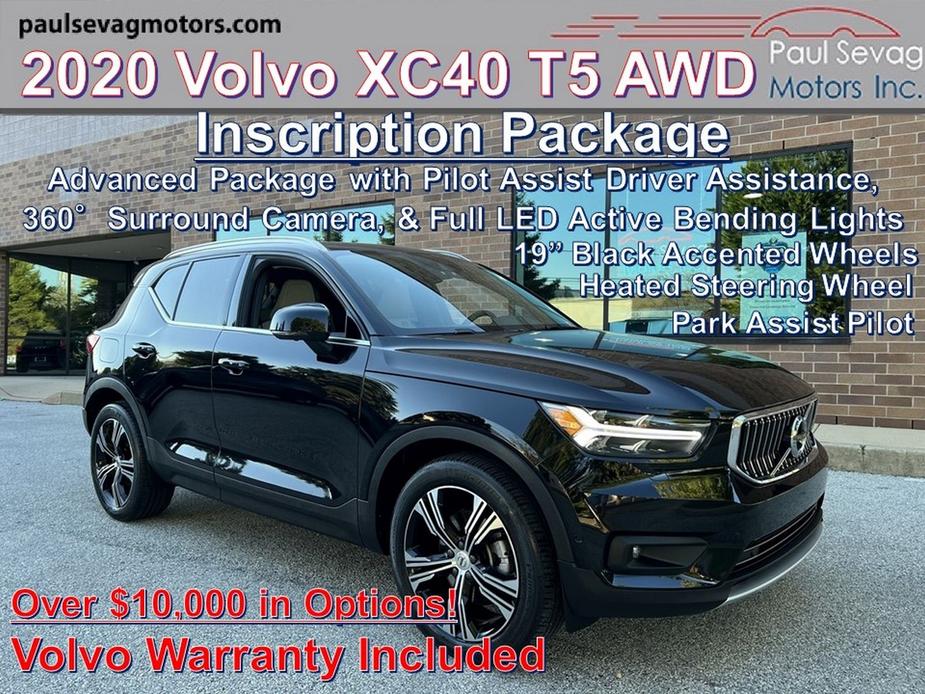 used 2020 Volvo XC40 car, priced at $39,995