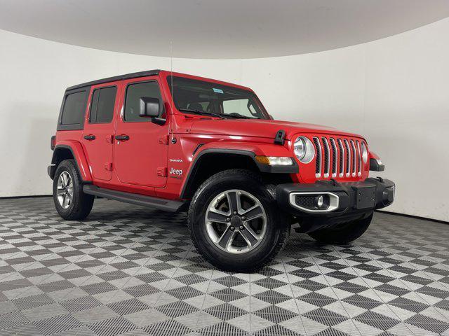 used 2021 Jeep Wrangler Unlimited car, priced at $27,471