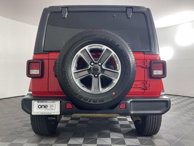 used 2021 Jeep Wrangler Unlimited car, priced at $27,471