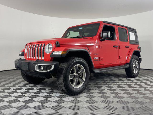 used 2021 Jeep Wrangler Unlimited car, priced at $27,471