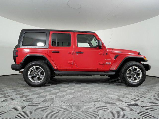 used 2021 Jeep Wrangler Unlimited car, priced at $27,471