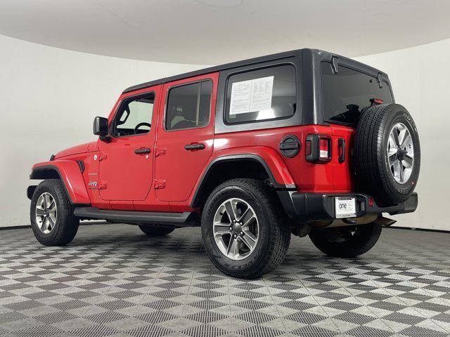 used 2021 Jeep Wrangler Unlimited car, priced at $27,471