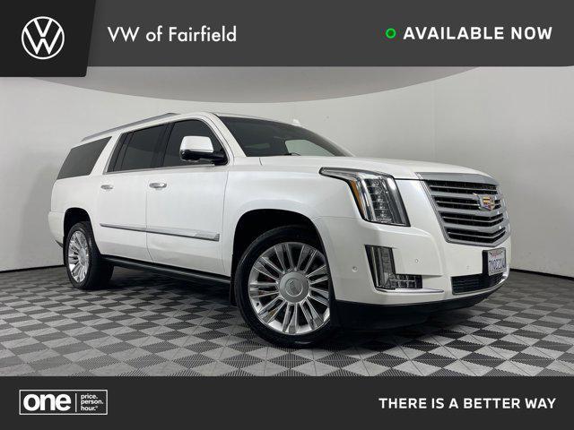 used 2017 Cadillac Escalade ESV car, priced at $33,444