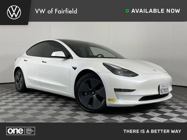 used 2022 Tesla Model 3 car, priced at $27,694