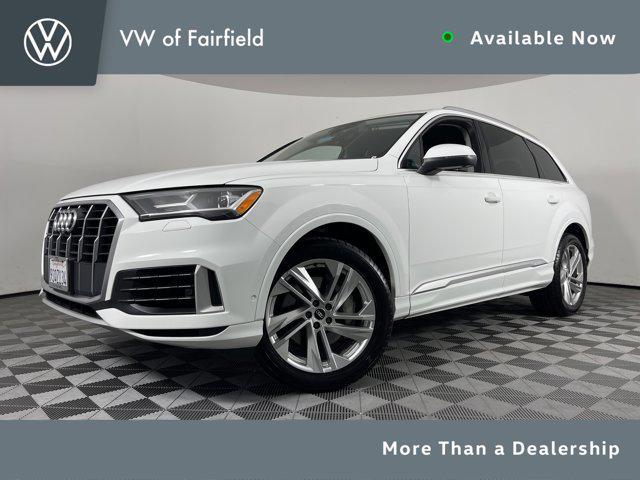 used 2021 Audi Q7 car, priced at $27,796