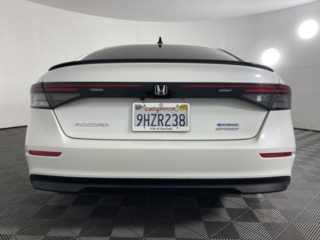 used 2023 Honda Accord Hybrid car, priced at $27,258