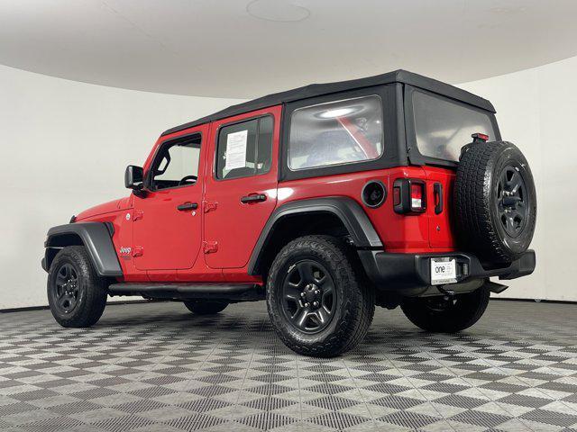 used 2018 Jeep Wrangler Unlimited car, priced at $19,971