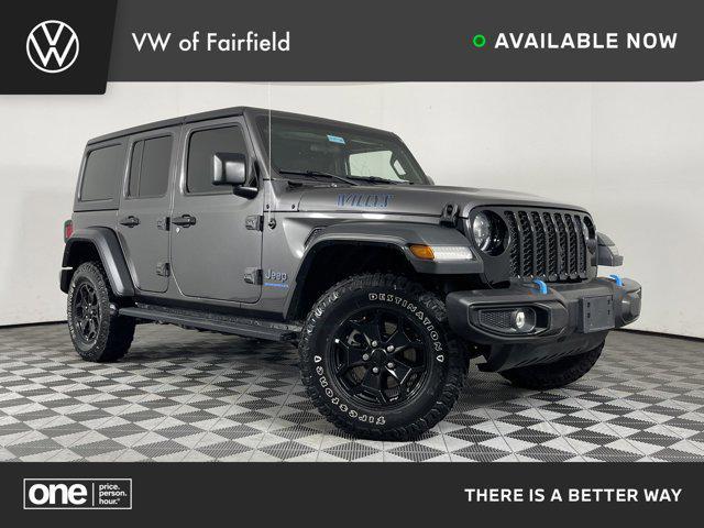 used 2023 Jeep Wrangler 4xe car, priced at $32,968