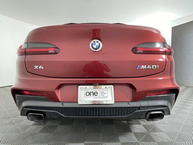 used 2021 BMW X4 car, priced at $39,637