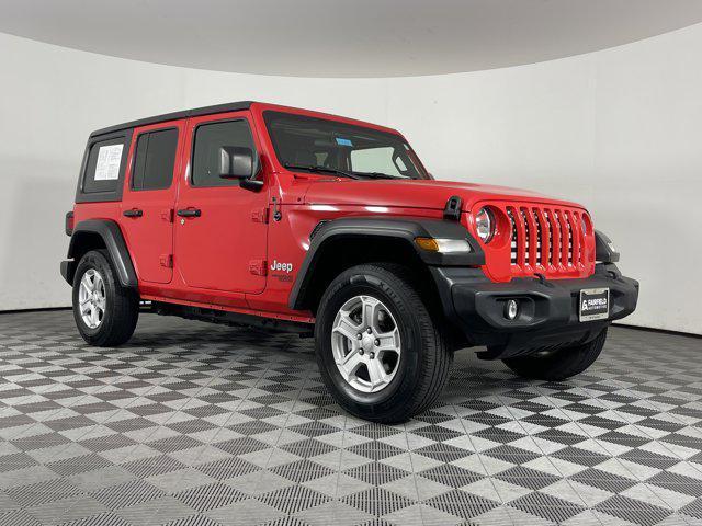 used 2020 Jeep Wrangler Unlimited car, priced at $26,289