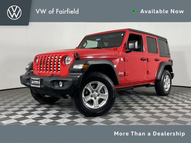 used 2020 Jeep Wrangler Unlimited car, priced at $23,754