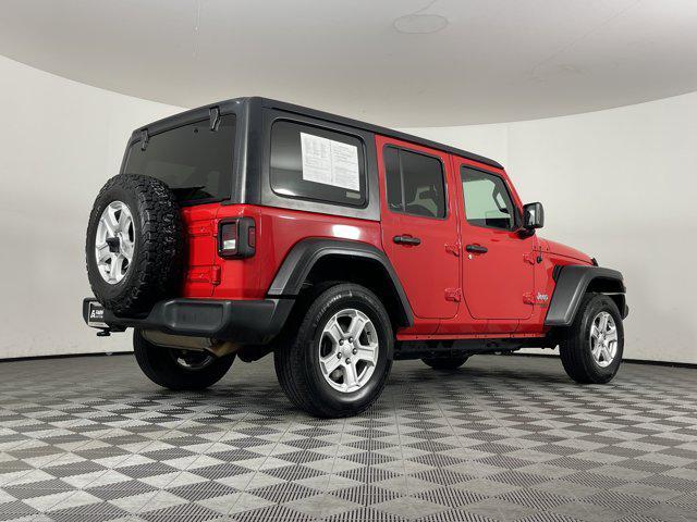 used 2020 Jeep Wrangler Unlimited car, priced at $26,289