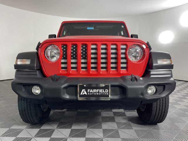 used 2020 Jeep Wrangler Unlimited car, priced at $26,289