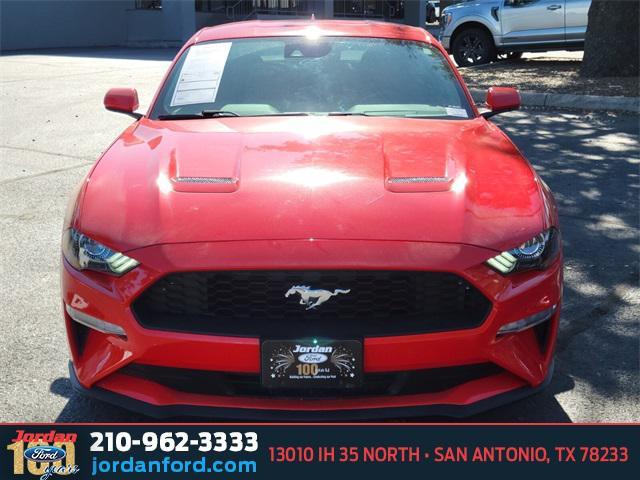 used 2021 Ford Mustang car, priced at $26,154