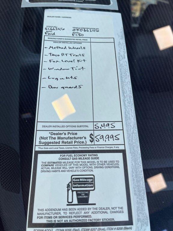 new 2025 Ford F-150 car, priced at $58,595