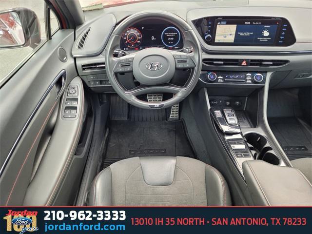 used 2021 Hyundai Sonata car, priced at $21,037