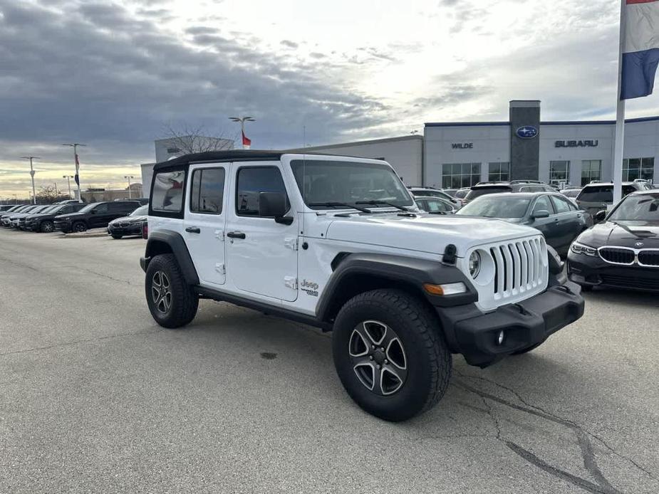 used 2021 Jeep Wrangler Unlimited car, priced at $29,742