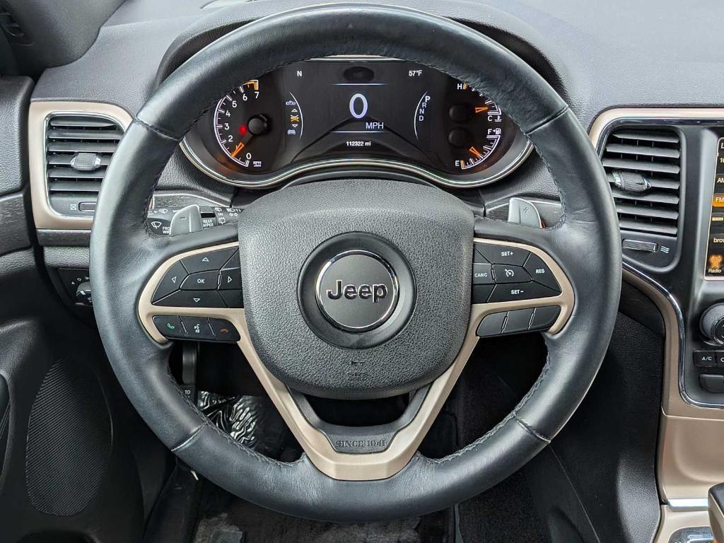 used 2017 Jeep Grand Cherokee car, priced at $13,603