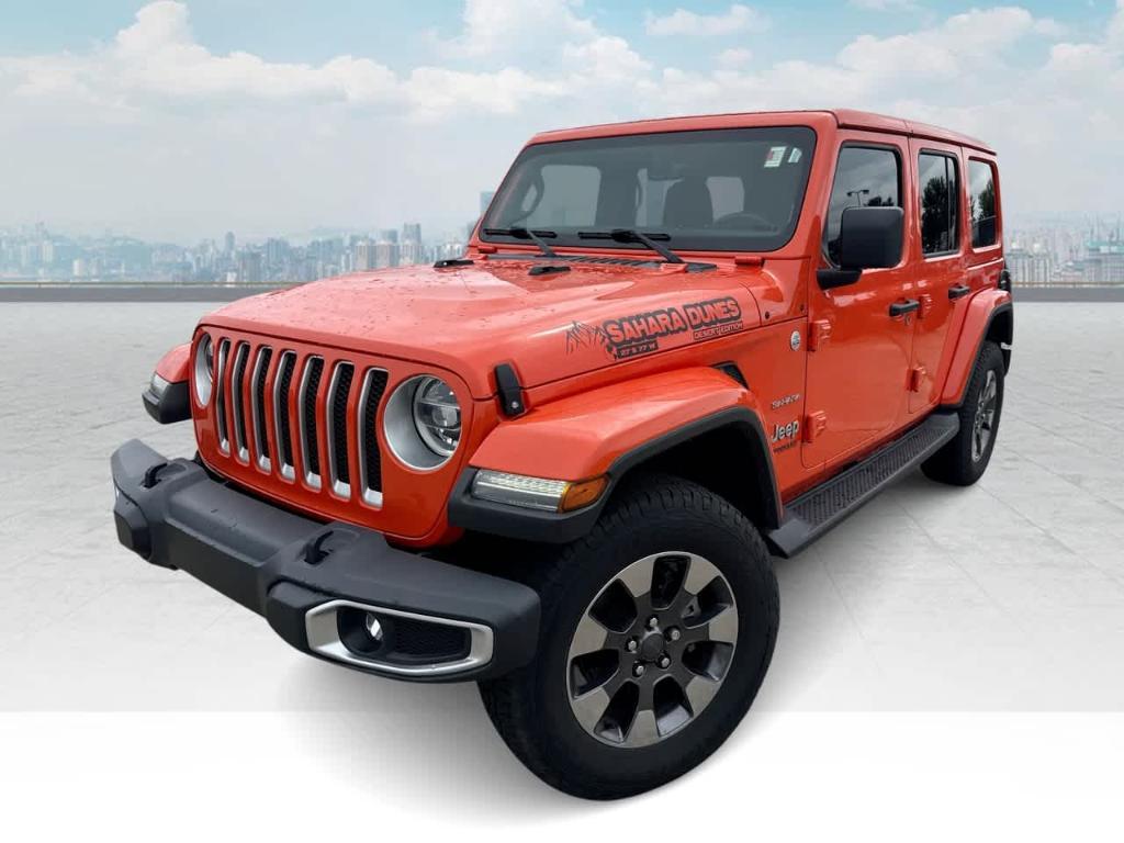 used 2018 Jeep Wrangler Unlimited car, priced at $24,786
