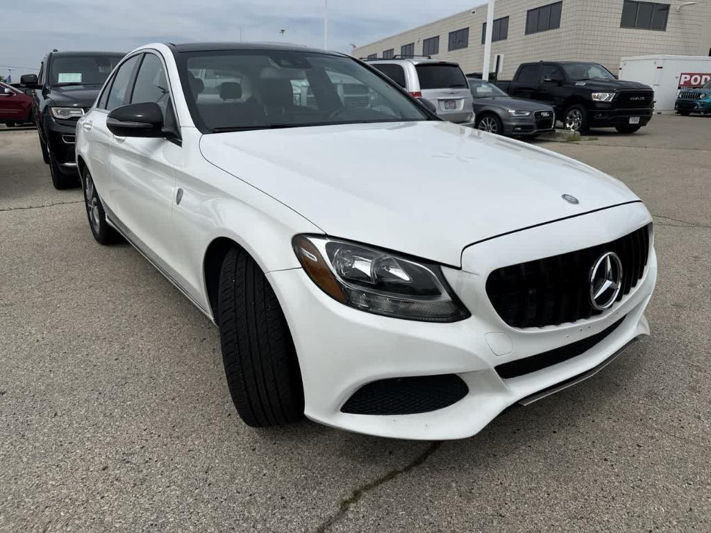 used 2017 Mercedes-Benz C-Class car, priced at $12,381