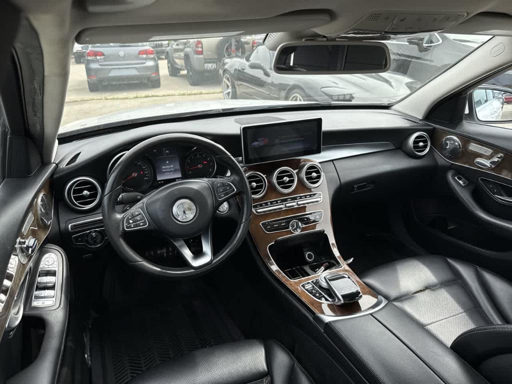 used 2017 Mercedes-Benz C-Class car, priced at $12,381