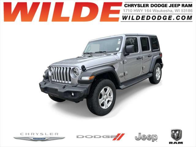 used 2020 Jeep Wrangler Unlimited car, priced at $29,465