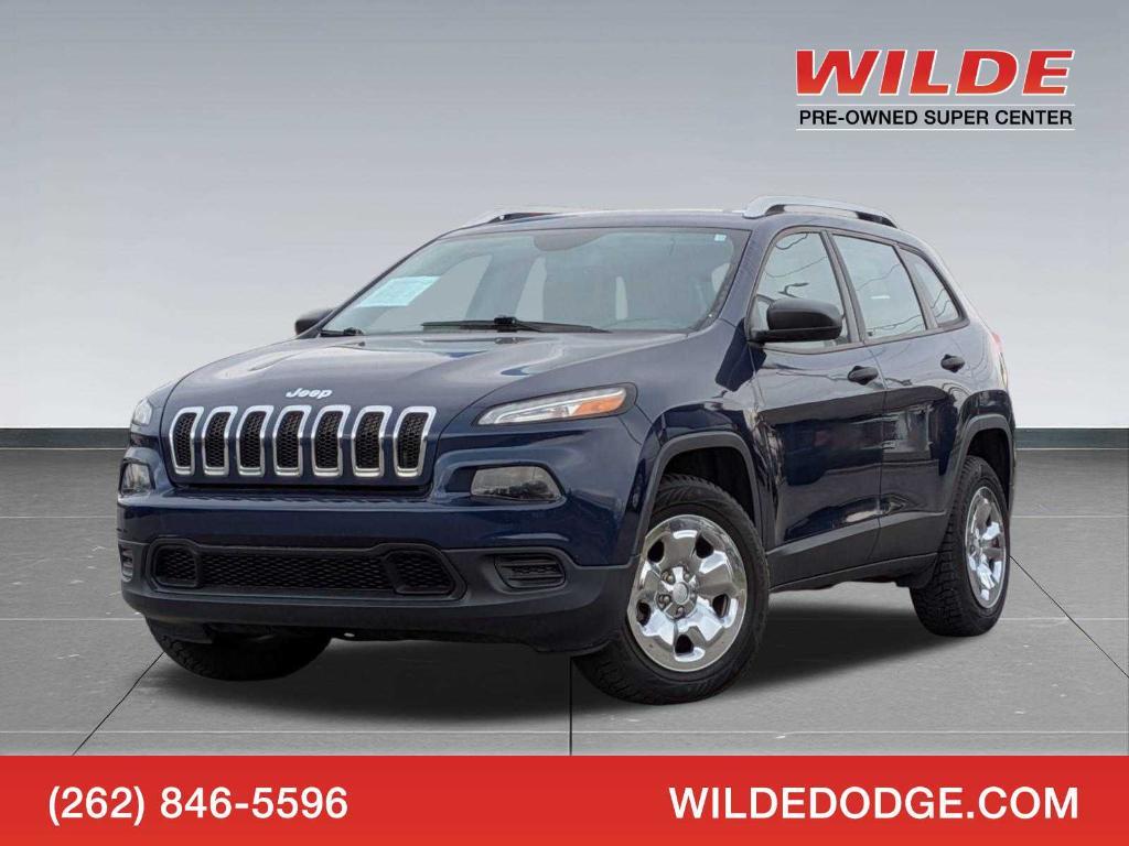 used 2018 Jeep Cherokee car, priced at $14,999