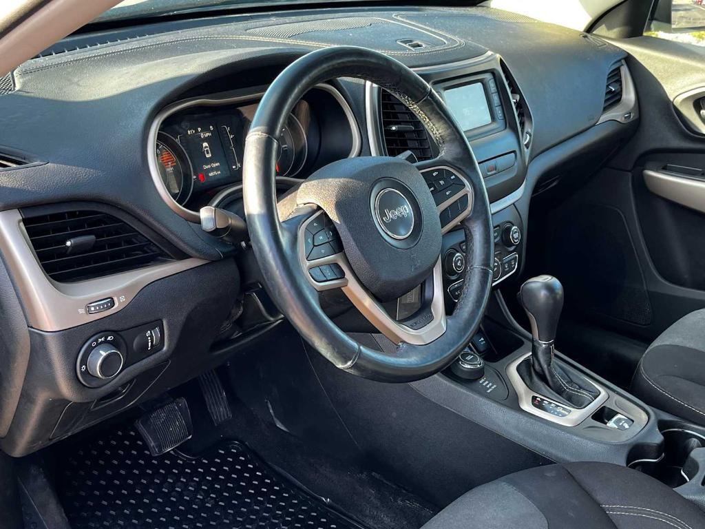 used 2018 Jeep Cherokee car, priced at $17,692