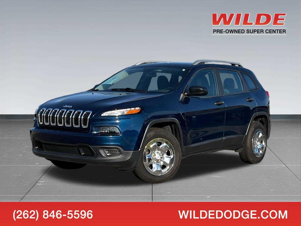 used 2018 Jeep Cherokee car, priced at $16,586