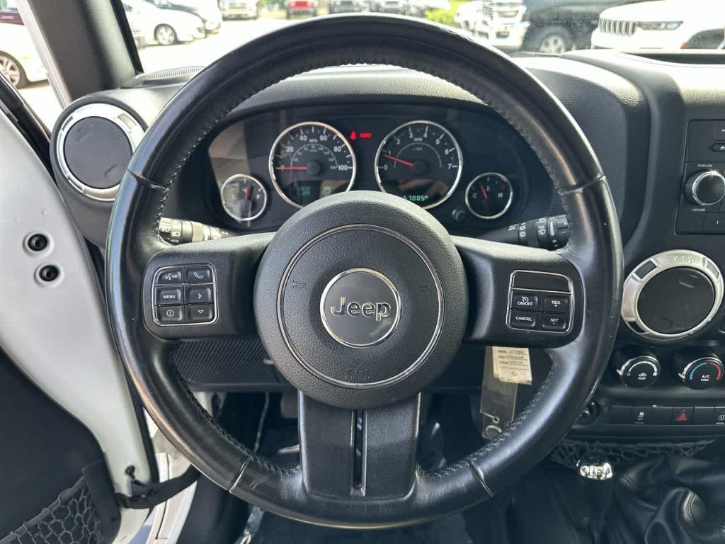 used 2016 Jeep Wrangler Unlimited car, priced at $21,198