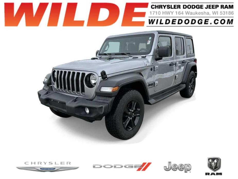 used 2021 Jeep Wrangler Unlimited car, priced at $33,918