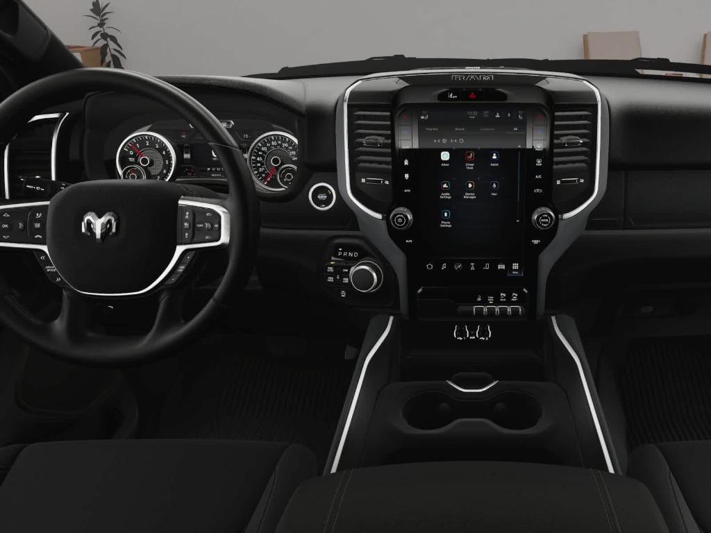 new 2025 Ram 1500 car, priced at $58,673