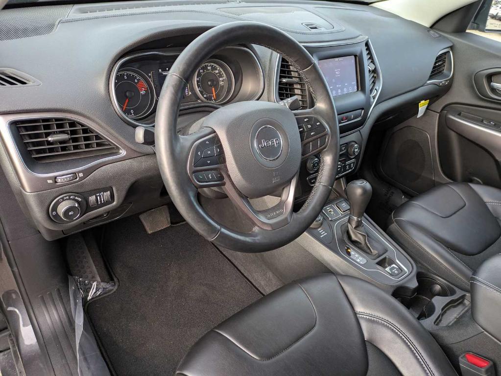 used 2021 Jeep Cherokee car, priced at $23,286