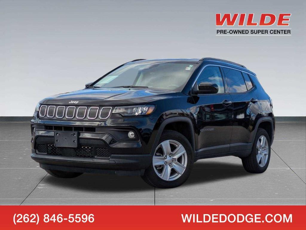 used 2022 Jeep Compass car, priced at $22,999
